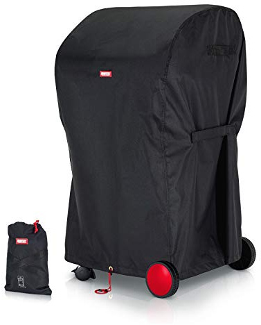 BARTSTR Grillabdeckung wetterfest 85 x 65 x 115 cm, Grill Abdeckhaube für Gasgrill, Reißfest & wasserdicht mit UV-Schutz, Grill Zubehör – Schwarz