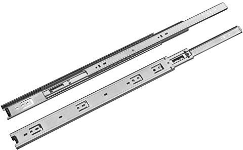 Guides Gamet PK44-1 paire de guides coulissants à billes pour un tiroir L : 350/400/450/500/550 mm/extraction totale/charge maximale – 30 kg | L : 350 mm