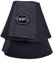 QHP Hufglocken Neopren Springglocken (XL, Schwarz)