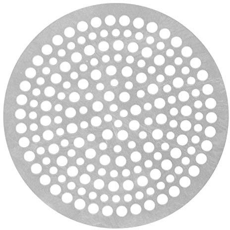 Entatial Colador de ducha redondo de acero inoxidable, malla de drenaje de ducha antibloqueo para baño, cocina, inodoro (82 mm)