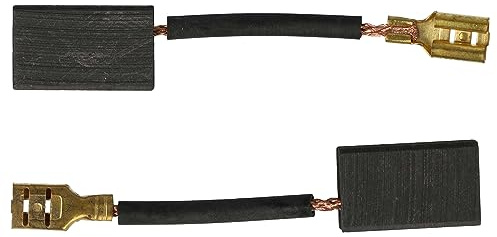 vhbw 2x escobilla 16 x 10 x 5 mm compatible con Milwaukee AG 16-125 XE | AG 16-150 QXC, AGV 1200-125 X amoladora angular, lijadora