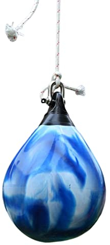LOVIVER Wasser-Boxsack, schwerer Trainingsbeutel, langlebig, wasserabweisend, für Erwachsene, Kinder, Muay Thai, Blau