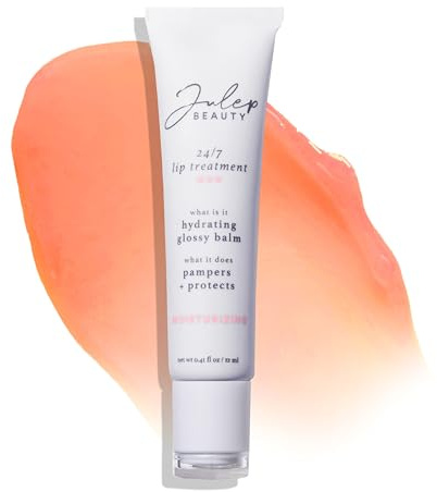 Julep 24/7 Lip Treatment - Hydrating Lip Balm and Lip Sleeping Mask - Moisturising Lip Repair - Soothe Dry Chapped Lips - Shea Butter, Heart of Glass