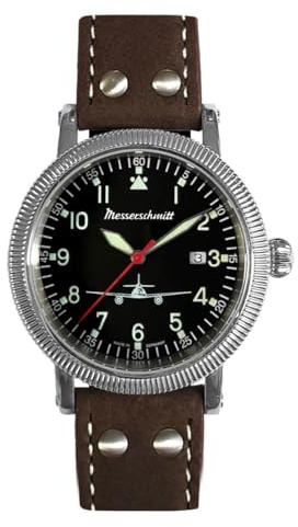 Messerschmitt Herrenarmbanduhr für Flieger ME 262 ME-44L