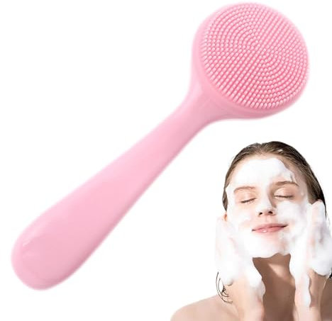 Spazzola manuale per la pulizia del viso, Spazzola per lavaggio del viso in silicone - Spazzola manuale per la pulizia del viso in silicone - Spazzola manuale per la pulizia del viso in