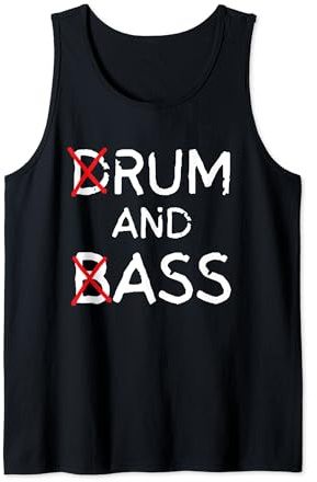 Funny Drum And Bass| Rum And Ass Lovers Tank Top