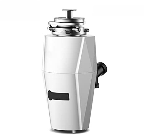 Tritarifiuti con Telecomando, Raccoglitore di Cibo, tritarifiuti per lavello, Robot da Cucina, Tritatutto, macinatore di residui, Lama in Acciaio Inossidabile (550 W, Bianco)