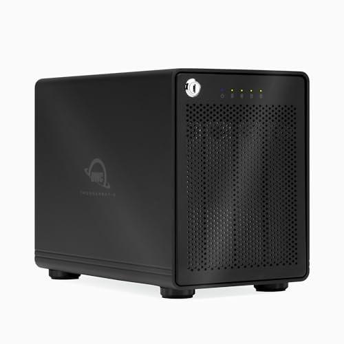 OWC ThunderBay 4 0TB Thunderbolt 40Gb/s Four-Bay Storage Enclosure