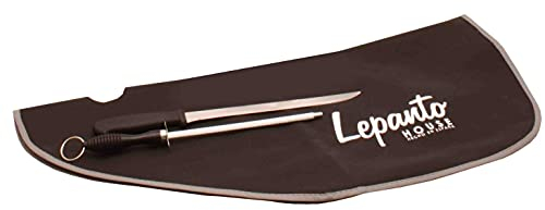 FERRETERIA LEPANTO Cubre jamón mas set de cuchillo jamonero y chaira, cubre jamonero de color negro LepantoHouse