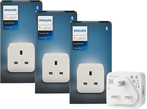 Hue Smart plug UK new - (Triple Pack)