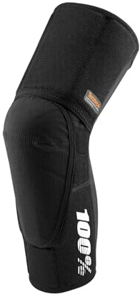 100% PROTECCIONES TERATEC Plus Knee Guards Black - L