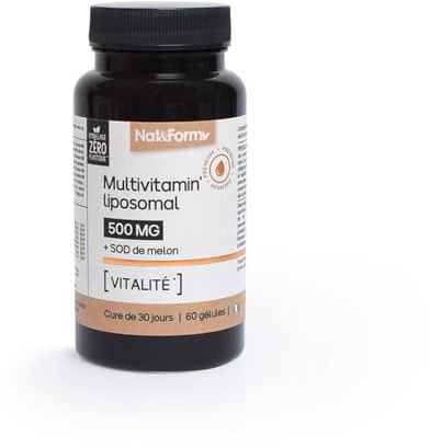Nat&Form Multivitamin' liposomal 60 gélules