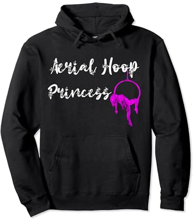 Aerial Hoop Princess Air Acrobatics Princess Air Acrobatics Pullover Hoodie