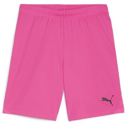 Puma Unisex Teamgoal Jr Strick Shorts, Fluro Pink PES-Puma Black, 128 EU