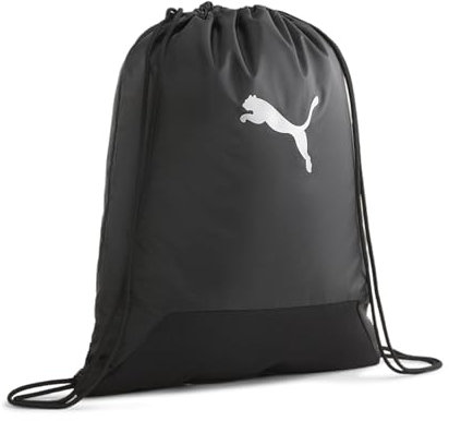 PUMA teamGOAL Gym Sack CE, Unisex Turnbeutel, PUMA Black-PUMA Silver, OSFA - 091595