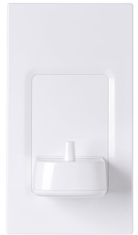 Evoges In-Wall Electric Toothbrush Charger, Compatible with Oral-B & Braun, supplied with additional M3.5 75mm Length Flat Head Screws, by Proofvision (White, Single)