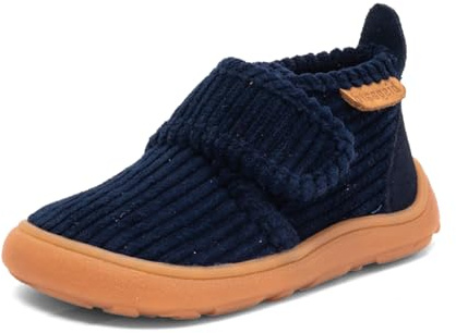 Bisgaard Barefoot Basic Basket, Corduroy Bleu Marine, 21 EU Large