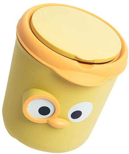 Alipis Mini Schreibtisch-mülleimer Mit Deckel Aus Pp-material Für Home Office Wohnheim Kompakter Abfalleimer Für Waschtisch Arbeitsplatte Küche Badezimmer