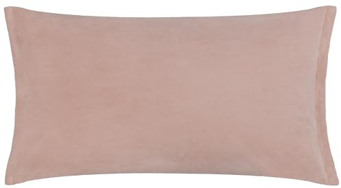 Yard Fodera per cuscino in velluto Merton - Rosa antico - 30x50 cm