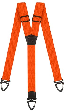 Olata Slitstarka Y-axelremmar med plastkarbinhakar - 4 cm, 1 stycke, One Size