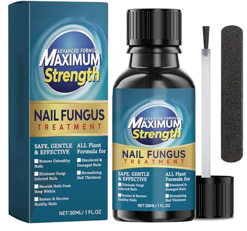 Fungal Nail Treatment for Toenail, Effective Toe Nail Fungal Treatment for Toenail, Anti Fungal Nail Repair with Nail File 30ml