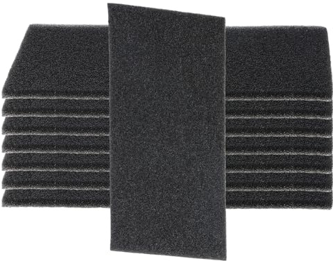 8 Pièces Filtre Éponge, Filtre Seche Linge, Compatible avec Bauknecht Whirlpool HX 481010354757, 225 x 110 x 8 mm, Filtre pour Sèche-Linge à Pompe à Chaleur et Séchoir à Condensation