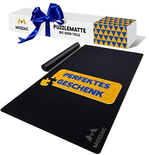 Mozzaic Puzzlematte 5000 Teile – Puzzleunterlage für Puzzle bis 1500/3000 & 5000 Teile – Premium Puzzle Matte für sorgenfreien Spielspaß