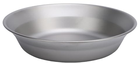 Assiette de camping Pure Ti de 500 ml, plat de randonnée léger, multi-usage, bol de cuisine à flamme nue, ustensiles de cuisine, vaisselle pour cuisine, randonnée, pique-nique,