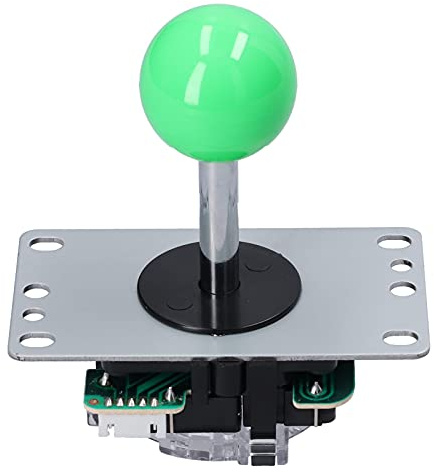 Bewinner Kit de Joystick USB Delay con Tablero Codificador y 10 Botones para MAME, Fight Stick - Controlador de Juego DIY para PC con (GREEN)