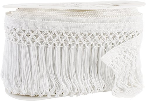 Simplicity Wrights – Cinta Decorativa Chainette Enrejado Flecos 15,2 x 10YD, Multicolor, 28.44 X 9,52 x 16.51 cm