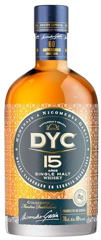 DYC 15 Años Whisky Single Malt Colección Maestros Destiladores 70cl