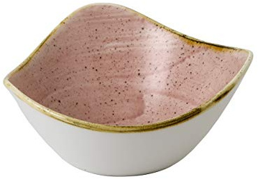 Churchill Stonecast -Triangle Bowl Schüssel- 26cl, Farbe wählbar (Pink)