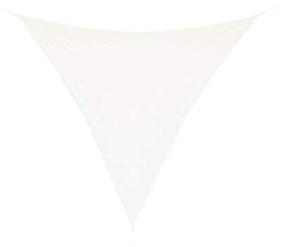 Bizzotto Vela Parasole Ombreggiante, Tenda Triangolare per Ombra da Esterno, Telo Copri Sole da Giardino (3,6x3,6, Tortora)