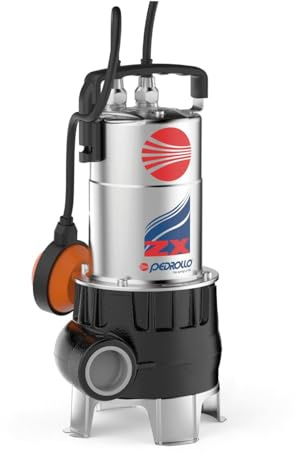 Bomba De Elevación 220v Pedrollo Zxm 1a/40 Aguas Cargadas Con Flotador 15 M3/h 0.6 Kw