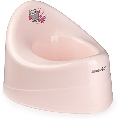 BABYLON Shell Töpfchen für kinder, Antirutsch, ab 1 Jahr, Rosa