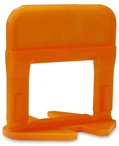 Tile Leveling System (5/32 Inch) – 600 Tile Spacers – Compatible with Most Wedges for Smooth, Seamless Floor & Wall Tile Installation – 4mm Ceramic & Stone Spacers