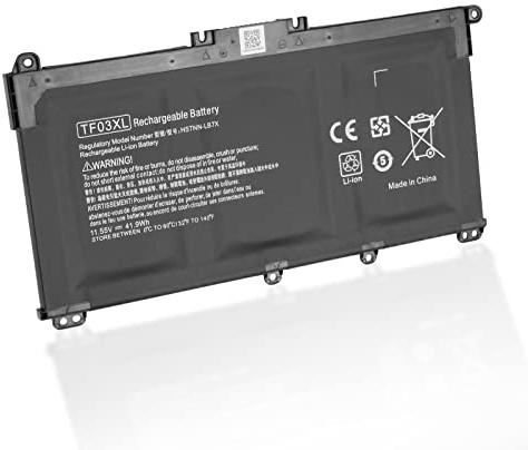 TF03XL 920070-855 Battery for HP Pavilion 17-AR 17-AR007CA 17-AR050WM 14-BF 14-BF101NL 14-BK 14-BK010NB 15-CC 15-CC154CL 15-CC060WM 15-CD HSTNN-LB7J HSTNN-LB7X 920046-421 11.55V 41.9Wh