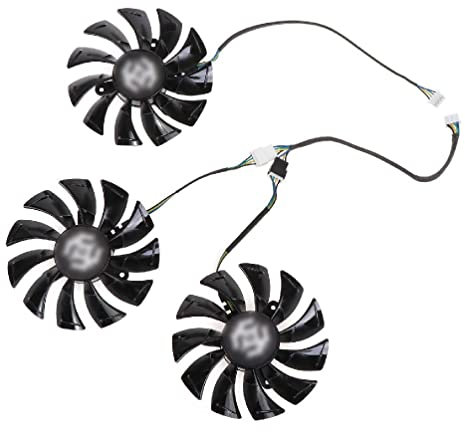 Ventilateur de Refroidissement GPU 4Pin 12V pour ZOTAC GeForce RTX 3060TI 3070 3080 3090 X-Gaming OC 3 pièces GA92S2U Ventilateur de Refroidissement de Carte Graphique