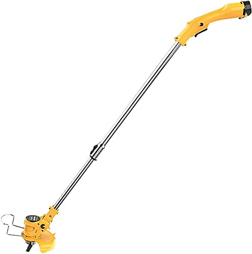 Suuim Cortasetos Cortacésped Mango Telescópico Extensible Cortasetos para Deshierbe y Mantenimiento de Jardín 13000Mah/6000Mah 550W Ley de Cortasetos Inalámbrico