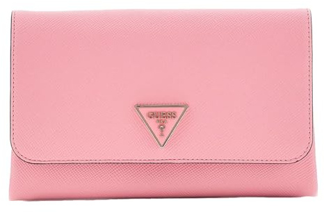GUESS Noelle Mini Xbody Flap Organizer Pink