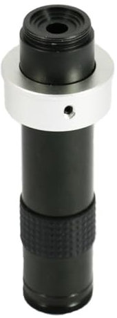 Mikroskop Einstellbares 500X-300X-200X-180X-120X-Zoom-C-Mount-Objektiv mit 0,7- bis 5-facher Vergrößerung, variabel for die Reparatur von CCD-Kameras(100X)