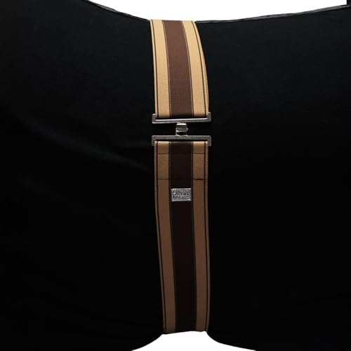 EQuest elastischer Gurt für Pferdedecken, Mokka-beige - Einheitsgröße