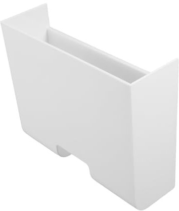 Cabilock Disposable Glove Storage Box Wall Mount Holder for Kitchen and Office, White Pet Material with Easy to Clean Feature, Suitable for Kitchen Trash Bags and Gloves Organisation