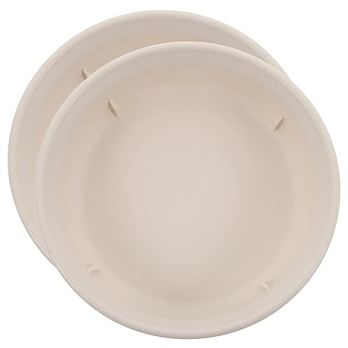 TOYANDONA 2pezzi Sottovaso per Piante da Interno Vassoi per Piante in Vaso Sottovasi per Vasi da Fiori Pratici per Uso Prolungato Resistente e Sicuro Impedisce all Acqua di Scorrere Mantiene