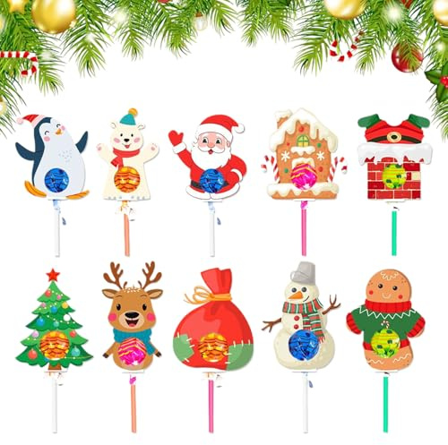 Weihnachtliche Bonbonhalter Dekorative süße
