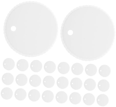 Hohopeti 500 pièces Couvercles de Gobelets Papier avec Ouverture Paille Étanches et Anti-poussière Lot pour Hôtels Cafés et Salons Accessoires Boissons Jetables