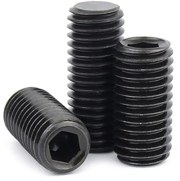 YAVCBOPM Tornillo de cabeza hexagonal de acero de grado 12.9, cabeza plana, tornillo de fijación, perno sin cabeza, M2, M2.5, M3, M4, M5, M6, M8, M10, M12, M14, M16, color negro(35mm,1pc M14)