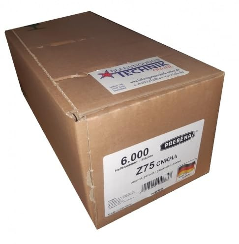 Prebena Klammern Z 75CNKHA 75mm verzinkt geharzt KG 775 PQZ KL-57 6,0M