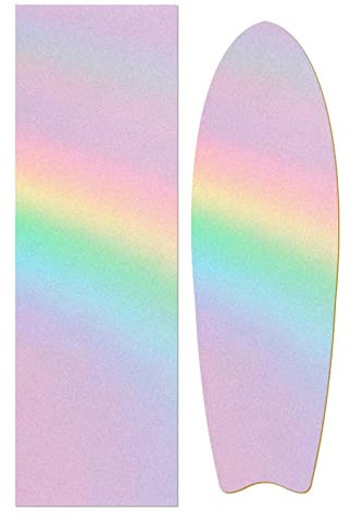 FEETOX Skateboard Klebeband 84 * 23cm(33.46X9.45inch) Skateboard Grip Tape Skateboard Aufkleber Bubble Free Waterproof Longboard Griptape Skateboard Grip Tape AC130 Skateboard Aufkleber