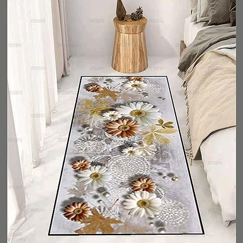 GANKAS Läufer Lang Flur rutschfest Teppich Küche,Teppich Läufer - Tepiche für Wohnzimmer, Schlafzimmer, Küche, Kinderzimmer, Badezimmer - Teppiche